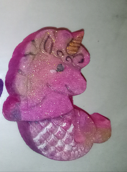 Bath Bomb - Mermacorn -Half Unicorn/Half Mermaid