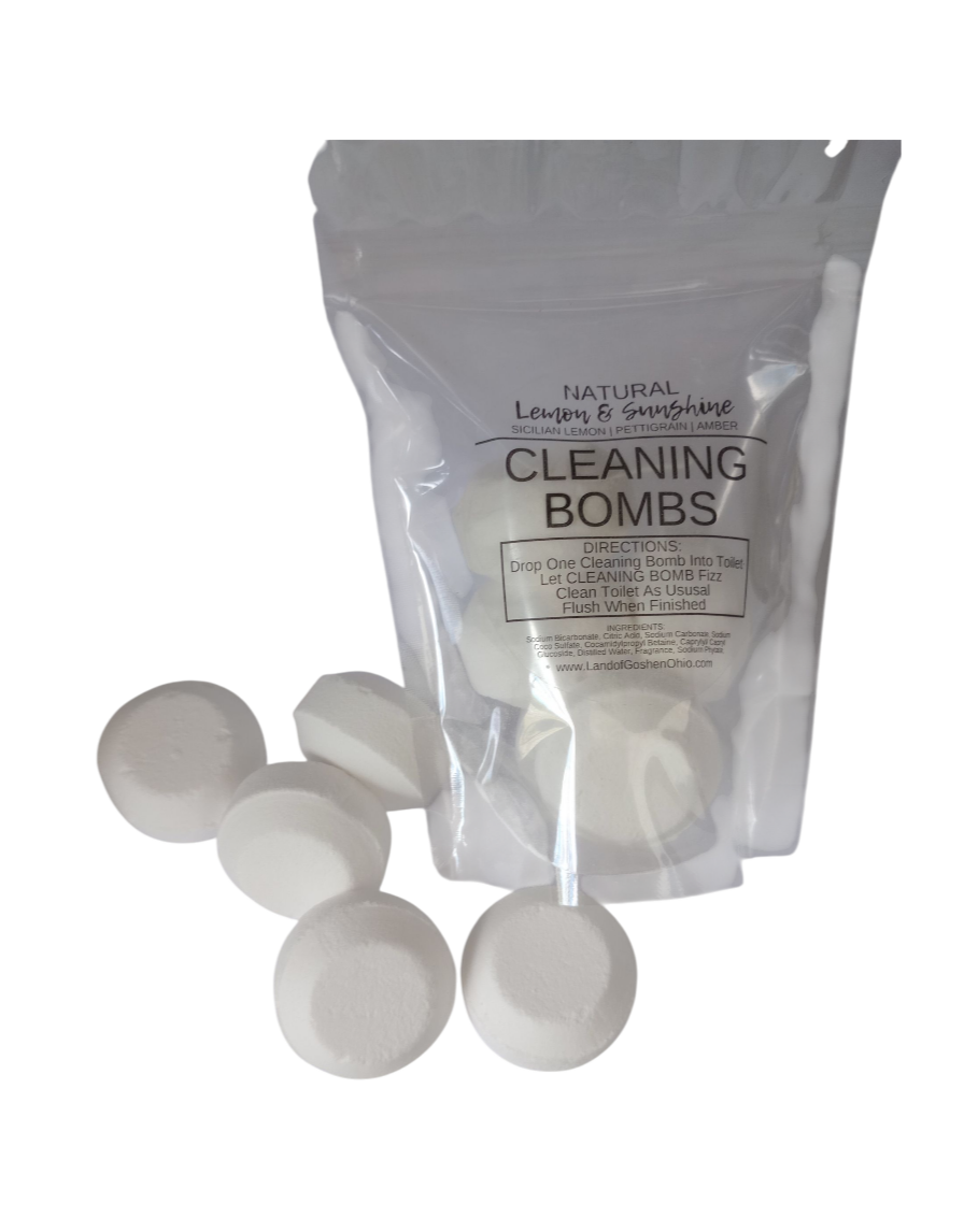 CLEANING BOMBS - Lemon & Sunshine