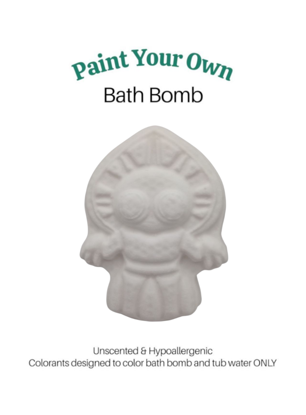 Paint Your Own Bath Bomb Kit - Flatwoods Monster