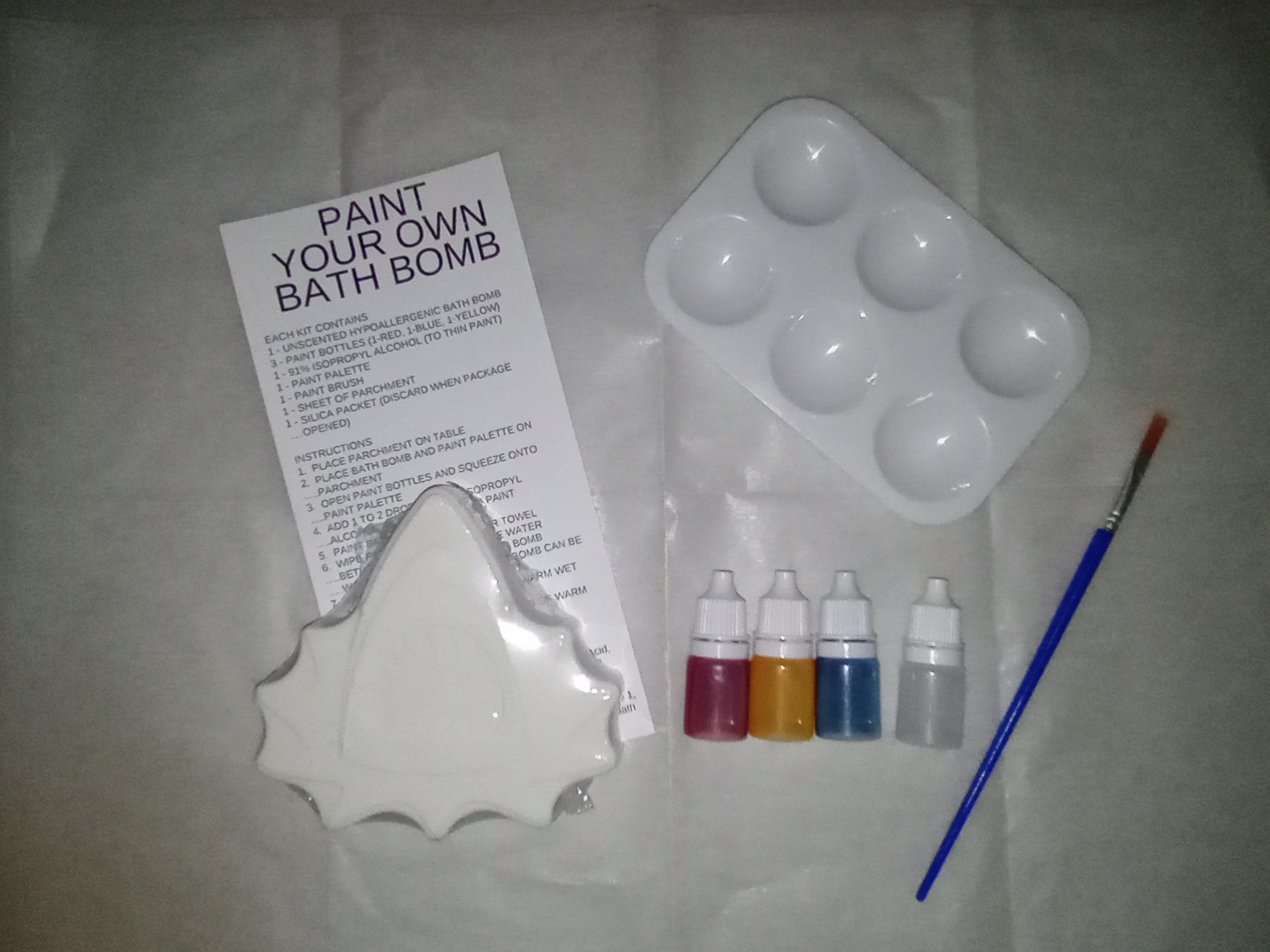 Paint Your Own Bath Bomb Kit - Shark
