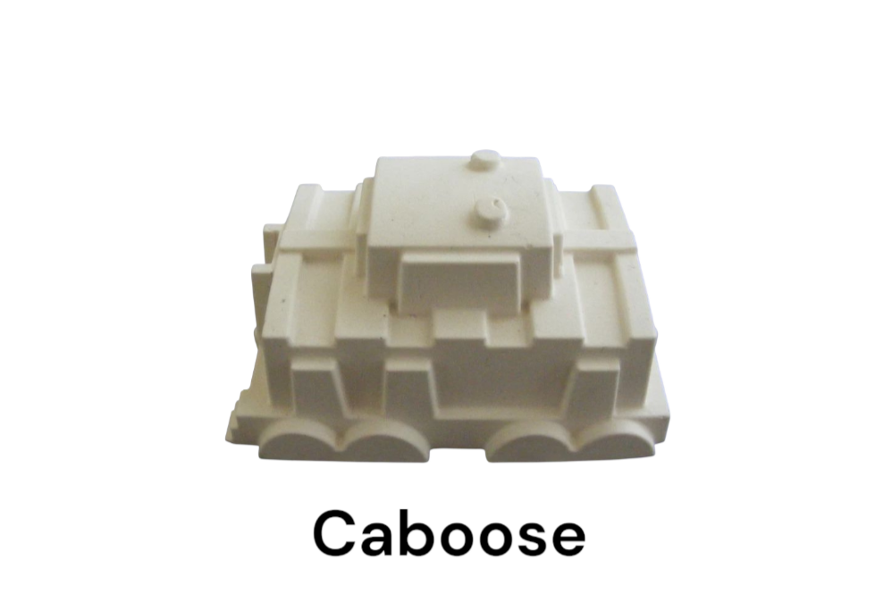 Paint Your Own Bath Bomb Kit - Five Car Train Set